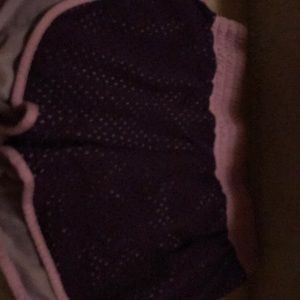 Purple shorts kinda booty short